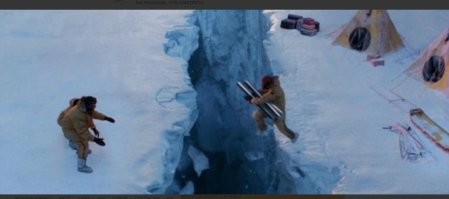 А в кине показывали что прям половина лагеря уплыла. Опять  набрехали омирикосы.