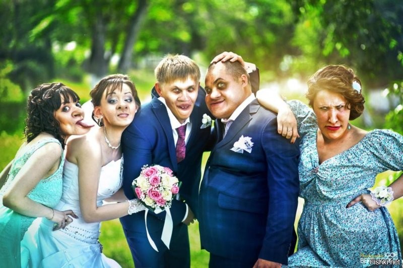 27 свадебных фотографий, вызывающих чувство неловкости