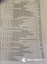 Для удобства окружающих я сходил по Вашей ссылке и выкладываю меню из ГосДумы прямо сюда.