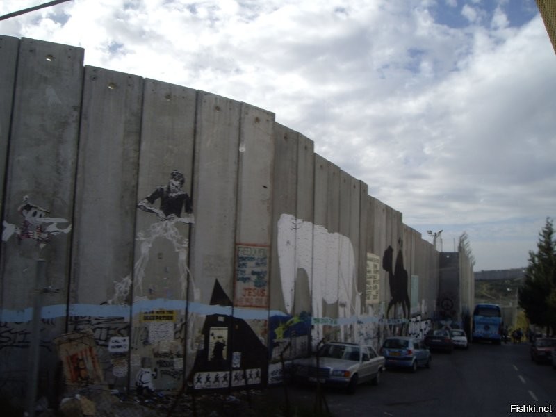 Граница между Палестиной и Израилем