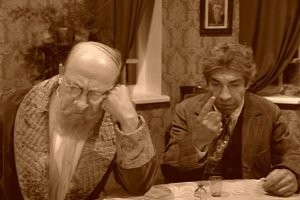 Шариков 
  Ну, желаю, чтобы всё…   И вам также…