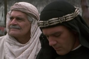 Нет , врать не буду. Про музыку я не знал, и много ещё чего не знаю...
Но есть вещи очевидные.
Например:  
Безбородые арабы-мусульмане в
"13 воине"