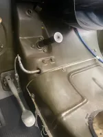 Вот как выглядит советская кнопка запуска двигателя: