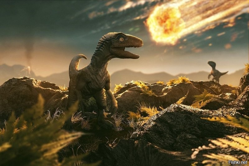 Такой? 
Чиксулуб
65 миллионов лет назад астероид «Небесный молот», официальное название которого по месту нахождения – «Чиксулуб», нанёс удар по Земле, вызвав глобальную экологическую катастрофу, и вырвал из истории планеты страницу под названием «Динозавры» /с/