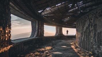Бузлуджа - заброшенный мемориал в Болгарии