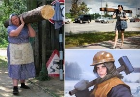 Вот, сильные женщины.