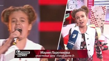 Мария Паротикова в "Голос дети" выступала. Неплохо, кстати