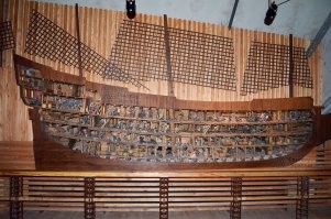 Корабль 17 века, который сохранился практически в первозданном виде