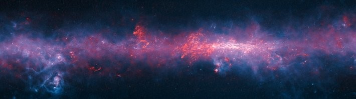 Млечный Путь в субмиллиметровом диапазоне