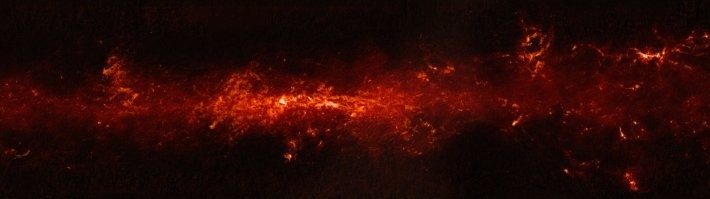 Млечный Путь в субмиллиметровом диапазоне