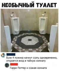 Вход в тайную комнату откроется, если пятый элемент будет в центре ср@ть