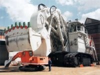 Тирекс в свою очередь почти помещается в ковш советского шагающего экскаватора. Однако матрёшка.