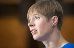 Бывшая эстонская президентка!