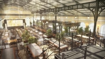 А у нас в Питере Варшавский вокзал превратили в самый большой в Европе (так утверждает пресса)  фуд корт Варшавский экспресс.