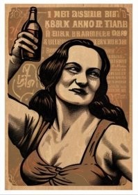 Пытался перерисовать в стиле советского плаката НЕТ, борьбы с алкоголем.
Но нейросеть меня не понимает.
Пятница наверное.