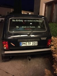 В Германии заметили необычную Ниву-Гелендваген
