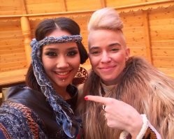 Вот красивая: