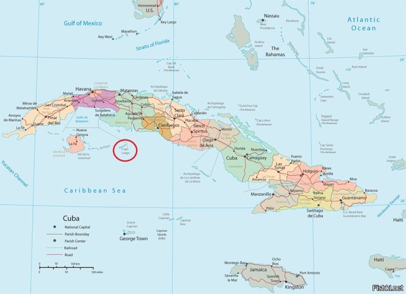 Кайо Ларго   остров в архипелаге Лос-Канарреос в Карибском море у юго-западного побережья Кубы