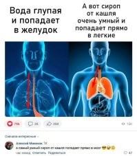 Ну а куда ему ещё, с 95% спирта?