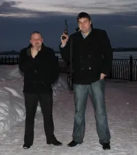 Сильвестр Андреич и Гена в молодости