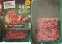 Вот это например вообще не мясной фарш а соевый. Фарш для веганов.