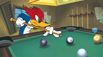 Предлагаю проверить на ляпы сериал "Вуди Вудпеккер"

Жёлтый шар - единичка, а фиолетовый - четвёрка.