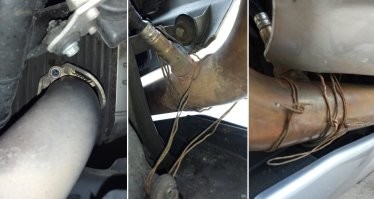 Полностью согласен. Как-то срезало шпильки приемной трубы на моте за почти 1000 км от дома. Ничего, доехал.