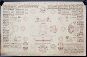 Там всё придумано. Могу только еще раз сказать - посмотрите общий лист с несколькими видами. Сепаратные ролики зафиксированы синей торцевой шайбой. Торцевая шайба закреплена к внутреннему кольцу подшипника и вращается в разные стороны с внешним кольцом подшипника которое контактирует с основными роликами. Про 3 точки опоры - спасибо за очевидность. 3 опоры сепаратного ролика: 2 точки - это основные ролики качения подшипника, 1 синяя торцевая шайба со специальным бортиком по наружному диаметру, на который сепаратный ролик опирается выступающими опорными концами. Более того, там разные варианты расположения этих сепаратных роликов предложены, ближе к внешнему кольцу или ближе к внутреннему кольцу подшипника и для этого предложены разные конструкции торцевой шайбы. Вот на этом листе все узлы показаны. Увидели очевидную вещь, что пара сепаратный ролик и основной ролик крутятся в разные стороны и бросаетесь фразами типа "фейк, не рабочий, нечего объяснять" Не понятно, кто из нас на кого время тратит.