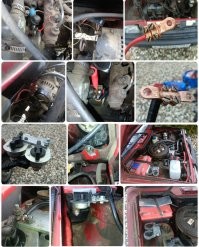 Ухреначенная в зюзю проводка, с кучей окислившихся скруток. Полуисправное электрооборудование. 
Понавешают лишнего типа усилков, противотуманок, лампочки более мощные. 

Сама конструкция держателей предохранителей. 
Она хуже, чем для "ножевых". 
Контакты ослабляютя, пред начинает греться. 
Современные предохранители такого типа, даже не перегорают, а "скукоживаются" от температуры. Выпадают или просто теряется контакт. 

Вообще, электросхема может быть бредовой и без "запаса прочности". 
Как в той же Оке, например. 
Там десятый предохранитель перегружен. Любит "вылетать". 

Ну и ручки кривые владельцев. 

Вот, что мне досталось "в наследство". 
Начинаю потихоньку исправлять. :)