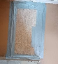 Офис, коридор в подсобку уборщицы