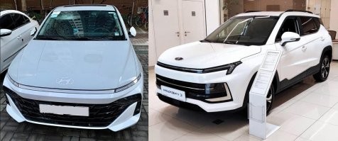 Чото новый Солярис напоминает новый Москвич. Только Москвич еще и кроссовер.