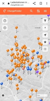 Может лет 5 назад и ла, сейчас они почти на каждом супермаркете, на городских парковках и на любом хофе автобана.
Я не знаю, что у вас за полумиллиона город.
Билифельд, 300 тыщ населения.
Ну яано не 20, правда?