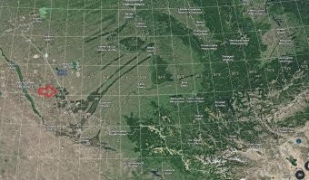 по легенде, сам тов.  Ленин нарисовал линию границы Алтайского края с Казахией: