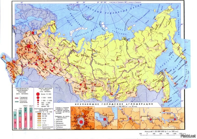 И вот карта расселения. Карты не новые, поэтому есть не все регионы, но ситуация с тех пор не сильно изменилась