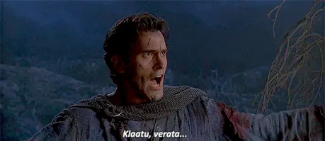 Клату, верато, никто!
Вообще никто!
Алкота под окнами: