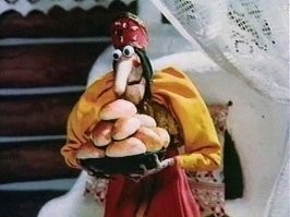 Редкий исторический кадр - Вайкуле кормит СССР