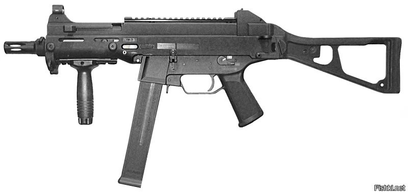 Это модификация MP5
Известное как HK UMP 45