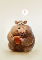 Какой "пёсик"?! Написано же "Хомяк"!
