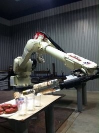 Вот когда наливать научится, тогда и поглядим!