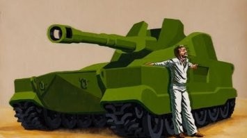 "Му-та-бор" (Это про халифа который) действительно был не похож на другие ))))
Ещё вот этот мультфильм пугал, "Полигон" называется