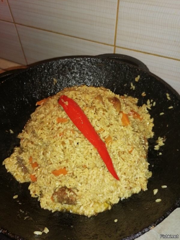 Плов … маленький