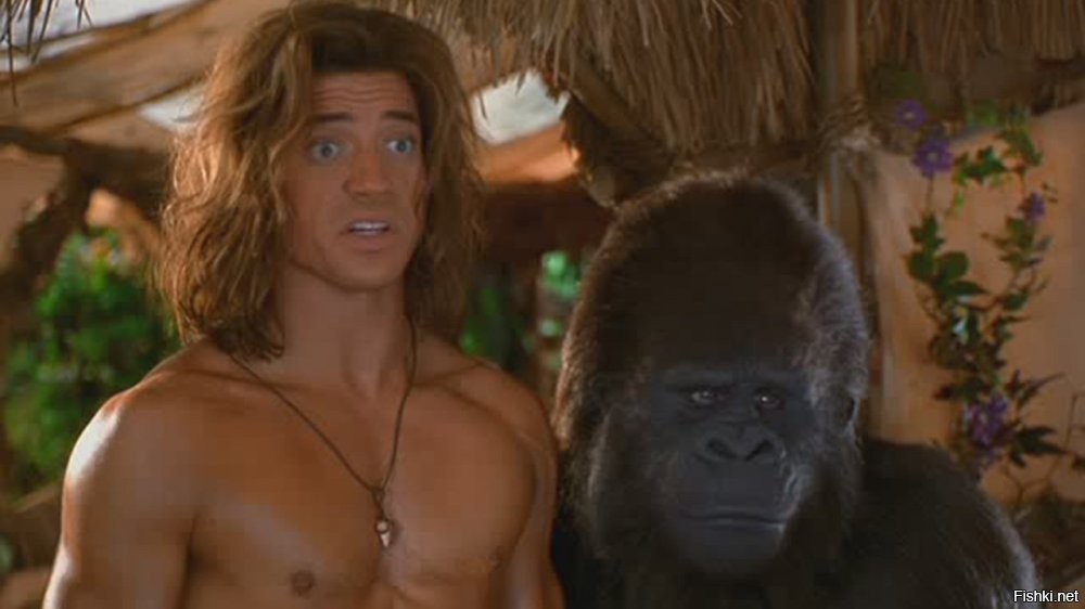 Он был Джордж и знаком был с гориллой!