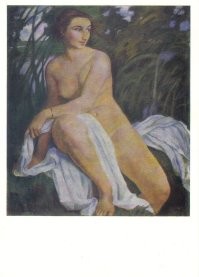 У Серебряковой туча автопортретов, часть - ню.