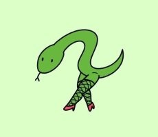 Ну бывают тонкие, бывают толстые. Змеи они такие разные