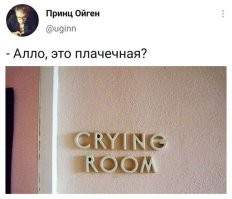 Там же по-русски написано, что это туалет "сруинг рум"
