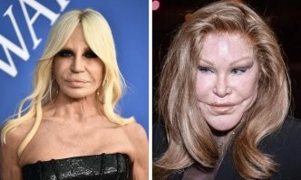 Пугачёва со своей "пластикой" всё больше и больше становится похожа на Донателлу Версаче и Джосселин Вильденштейн...