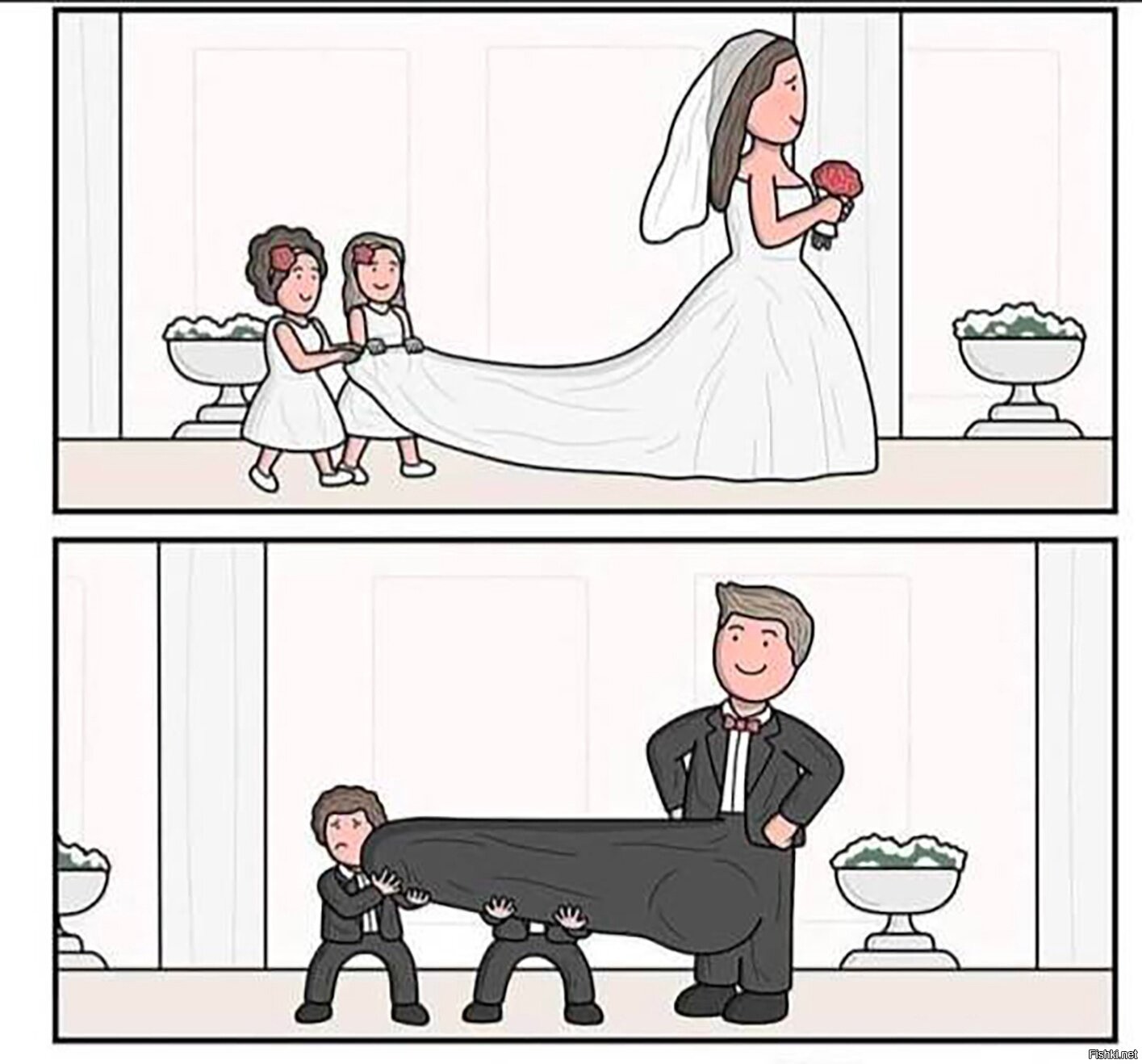 Думал жена умерла женился на другой. Мемы про свадьбу. Свадьба прикол. Смешные шутки про свадьбу. Свадьба рисунок смешной.