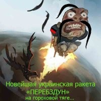 Хохлы точно, это вот такая ракета прилетела...