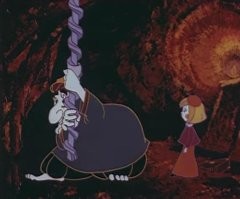 Черти очень удивились, когда бур из потолка вылез.