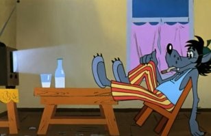 Эволюция волка из "Ну, погоди!"